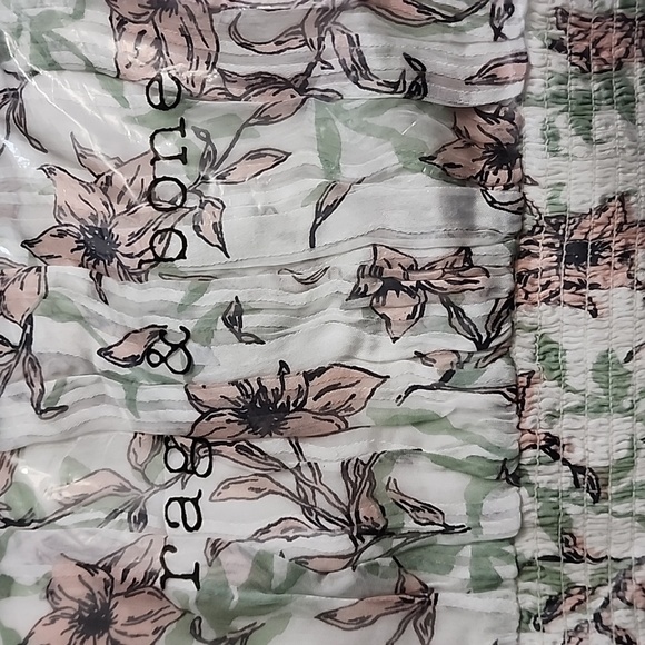 Calista Floral Long Sleeve Dress Size Medium NWT Rag & Bone - Picture 9 of 9